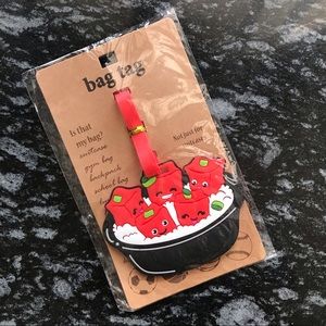 Poke bowl- luggage tag